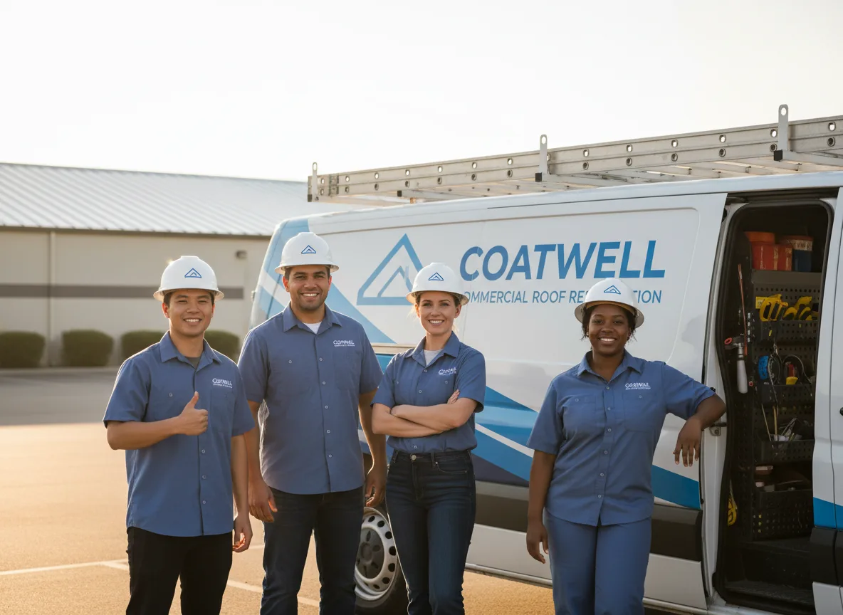 Commercial roof coating company in Wayne, OK